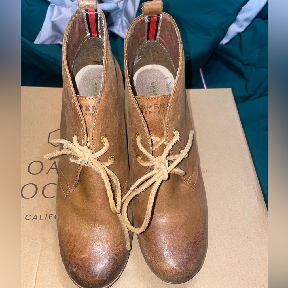 Sperry’s Leather Booties